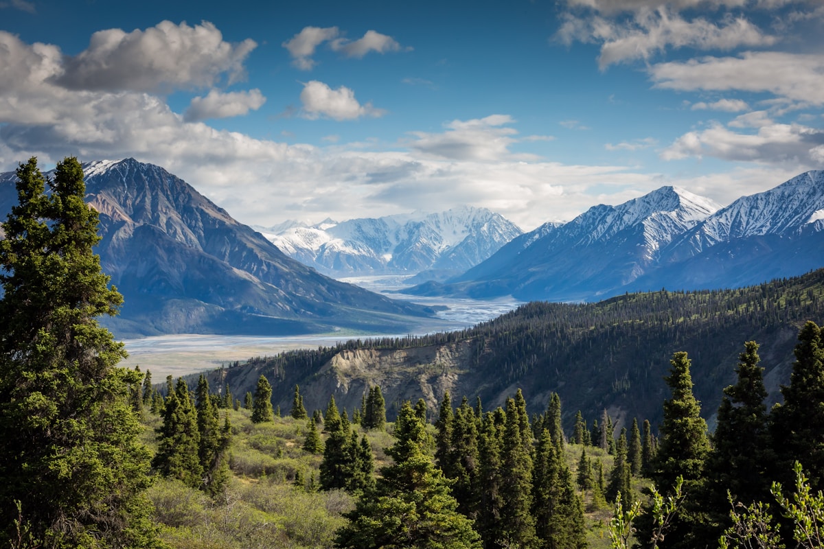 Saguenay Fjord and forested cliffs on the St. Lawrence